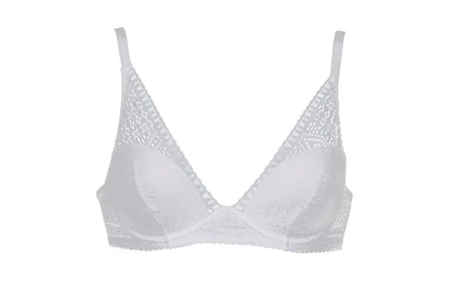 Passionata Bh Holala Plunge T-shirt Bra Hvid Nylon B 80 Dame