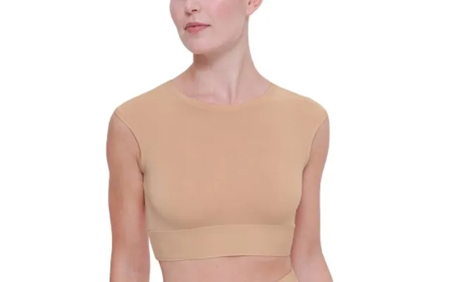 Sloggi Go Allround Crop Top Beige One Size Dame