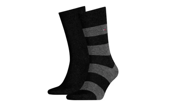 Tommy Hilfiger Stockings 2p But Rugby Sock Black Str 43 46 Lord product image