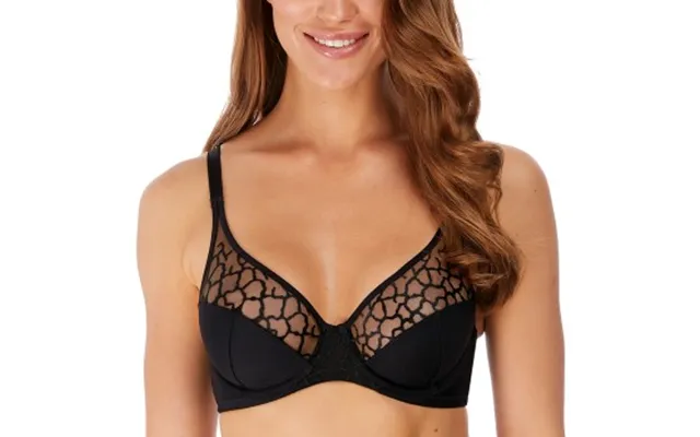 Wacoal Bh Lisse Average Wire Bra Sort B 75 Dame
