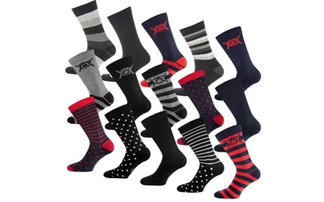 Wesc Strømper 15p Multipack Socks Flerfarvet Str 39 42 Herre