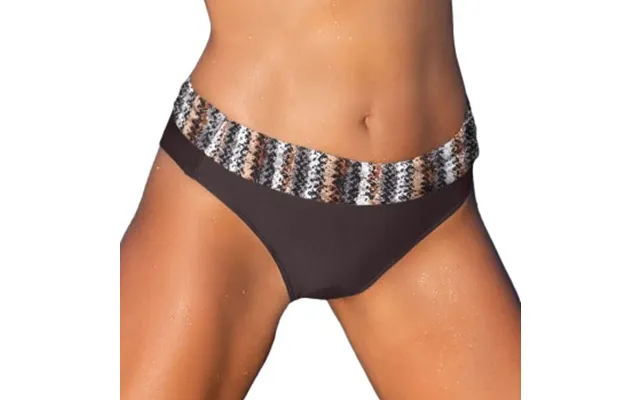 Wiki Puerto Rico Swim Tai De Luxe Brief Brun Mønstret 46 Dame