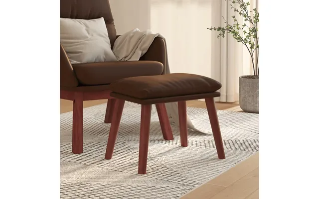 Vidaxl Footstool 45x29,5x35 Cm Imitation Leather Brown product image