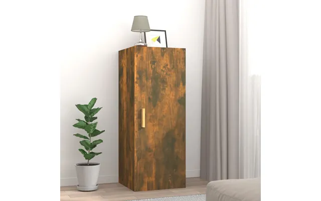 Vidaxl Wall Cabinet 34,5x34x90 Cm Designed Wood Smoked Egetræsfarve product image