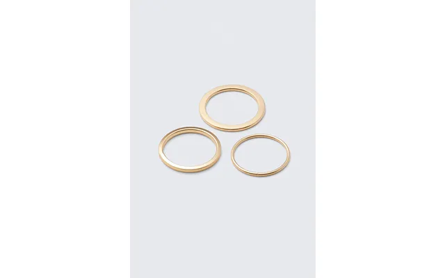 3-pack Minimal Steel Rings