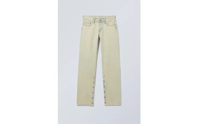 Arrow Low Straight Slit Jeans