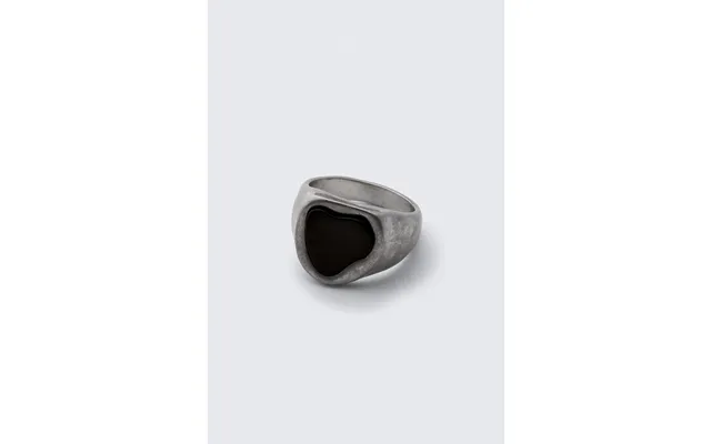 Chunky Stone Signet Ring