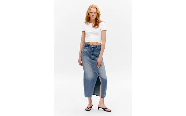 Midi Denim Skirt