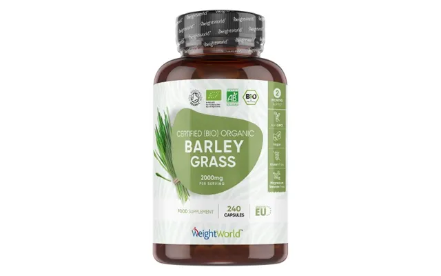 Byggræs Kapsler 2000mg
