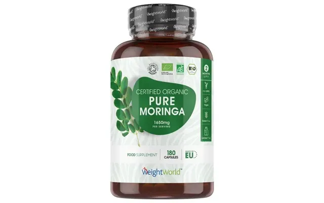 Økologisk Moringa Kapsler