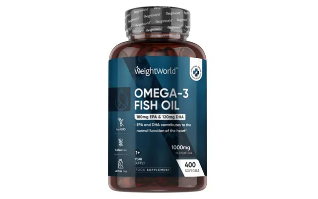 Omega 3 Fiskeolie 1000mg