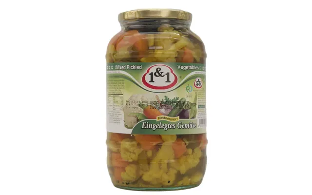 1&1 Mixed Syltede Grøntsager 1450 G