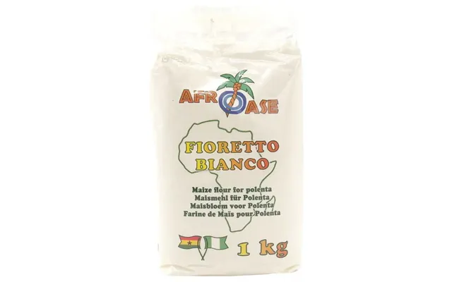 Afroase Fioretto Hvid Majsmel Polenta 1 Kg