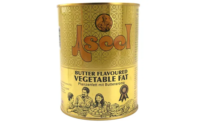 Aseel Vegetabilsk Ghee Smør 1 L