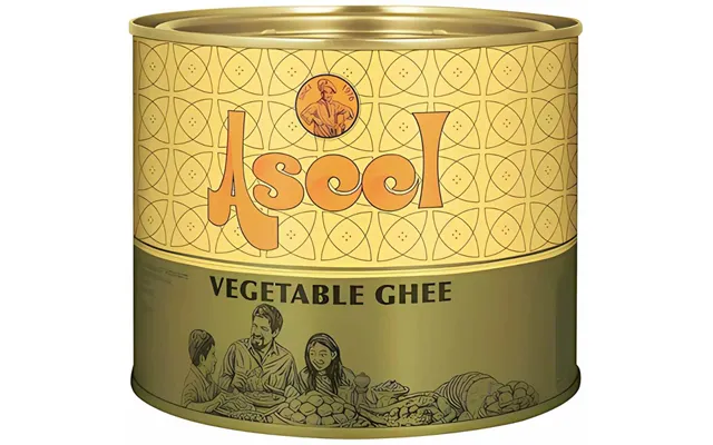 Aseel Vegetabilsk Ghee Smør 500 Ml