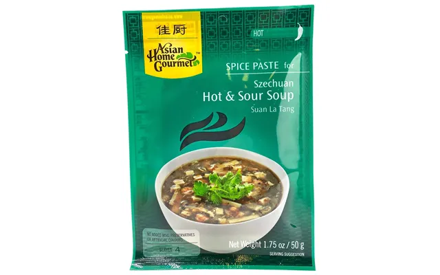 Asian Home Gourmet Spice Paste Hot & Sour Soup 50 G