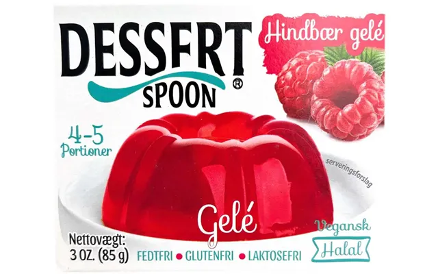 Dessert Spoon Hindbærgele 85 G