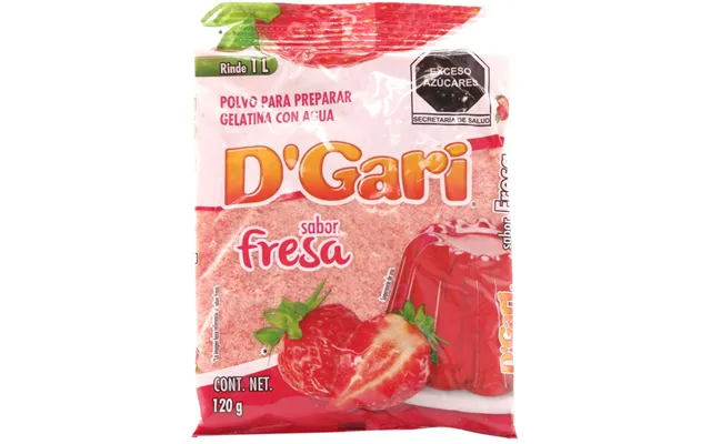 D'gari Gele Jordbær 120 G