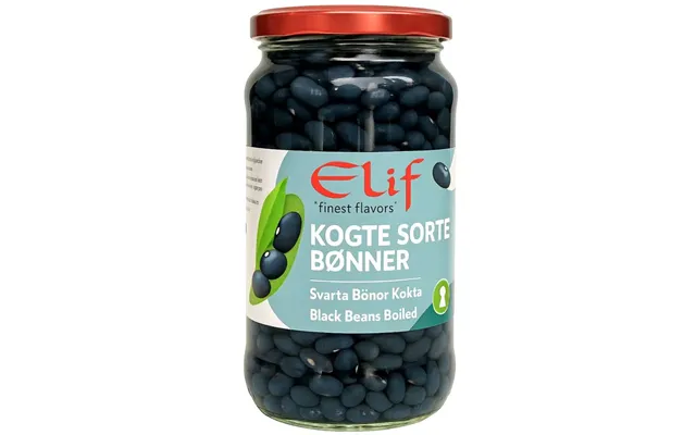 Elif Sorte Bønner 580 G