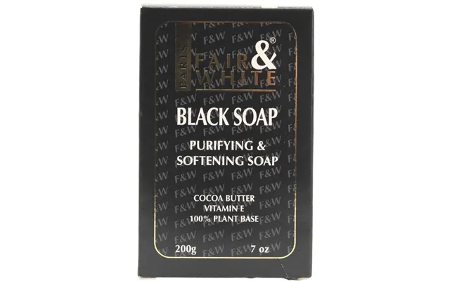 Fair & White Black Soap 200 G