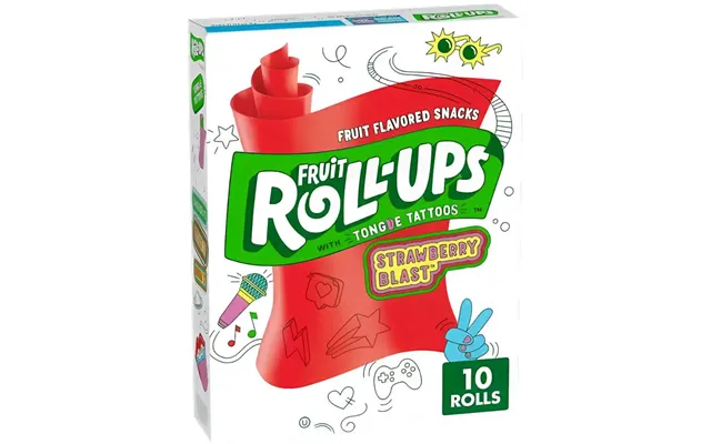 Fruit Roll-ups Strawberry Blast 141 G