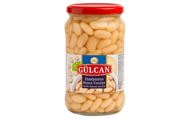 Gülcan Hvide Bønner 580 G