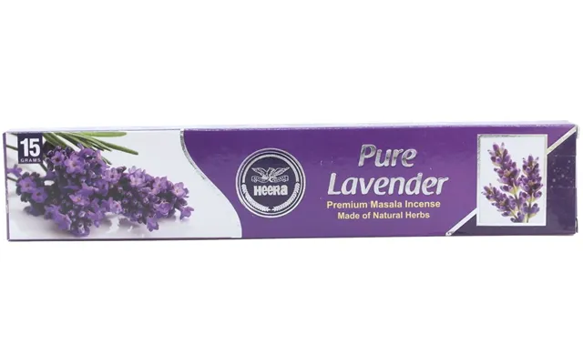 Heera Pure Lavender Røgelsespinde 15 G