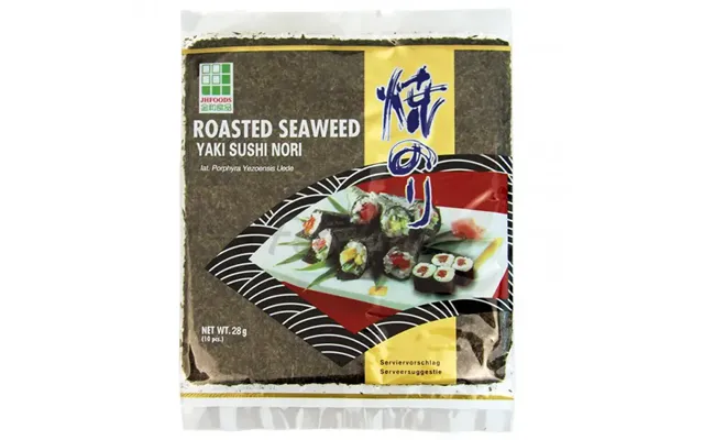 Jhfoods Yaki Sushi Nori Tang Gold 10 Stk