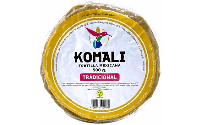 Komali Mexican Tortillas Tradicional 500 G