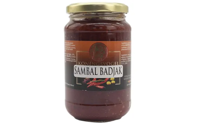 Koningsvogel Sambal Badjak 375 G