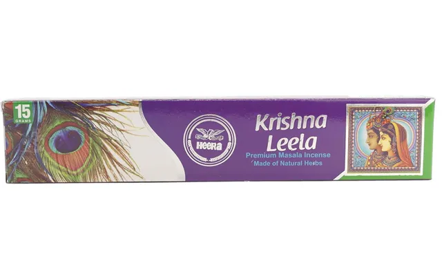 Krishna Leela Røgelsespinde 15 Gr.