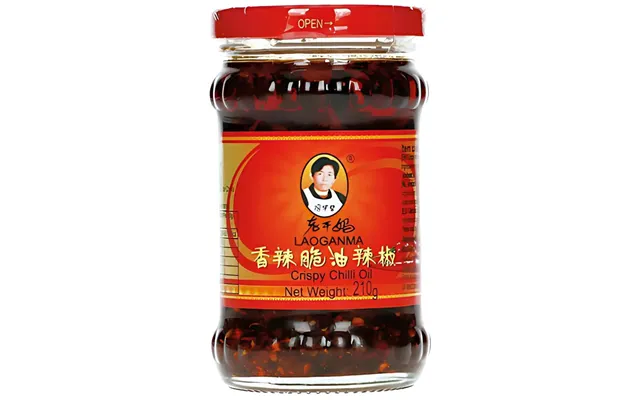 Lao Gan Ma Crispy Chili Olie 210 G