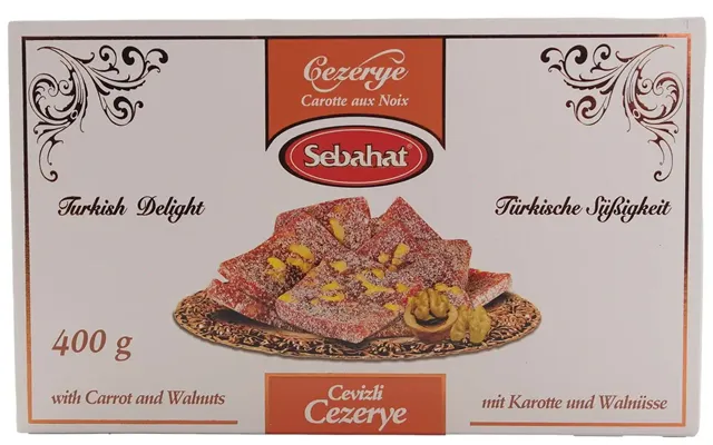 Madspildsvare Turkish Delight Gulerod & Valnød 400 G