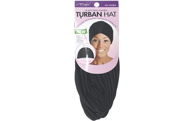 Magic Collection Turban Hat - Sort