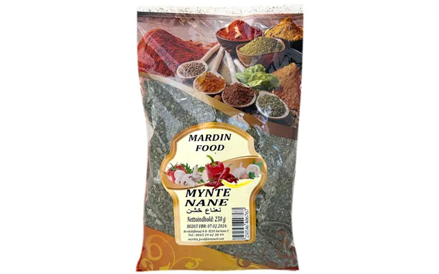 Mardin Food Mynte - Tørret 250 G