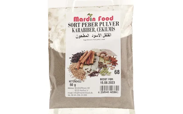Mardin Food Sort Peber 50 G