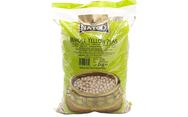 Natco Tørrede Gule Ærter 2 Kg product image