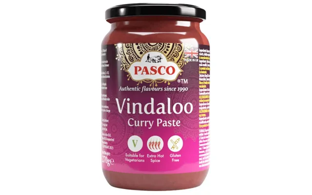 Pasco Vindaloo Karrypasta - Extra Hot 270 G