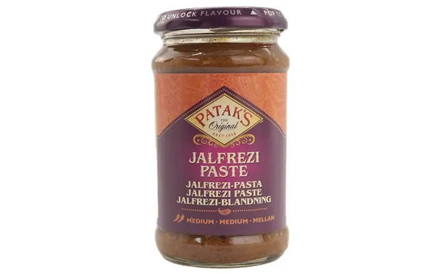 Patak's Jalfrezi Krydderpasta - Medium 283 G