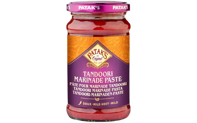 Pataks Tandoori Paste Mild 312 G product image