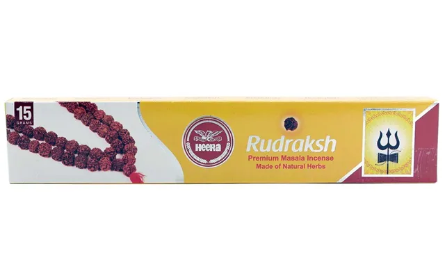 Rudraksh Røgelsespinde 15 Gr.
