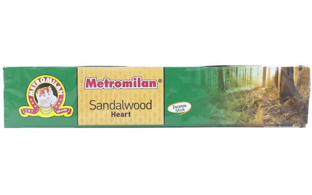 Sandalwood Heart Røgelsespinde 18 Stk