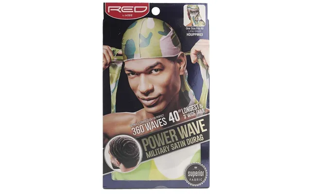 Satin Military Durag - Lime Green