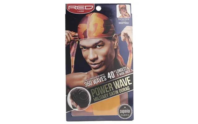 Satin Military Durag - Orange