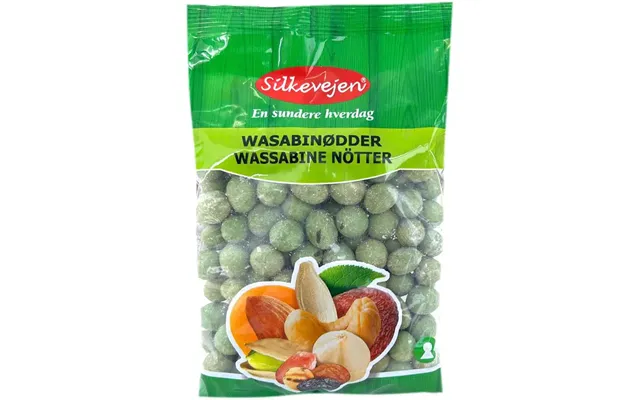 Silkevejen Wasabi Nødder 250 G