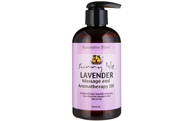 Sunny Isle Massageolie - Lavendel 236 Ml