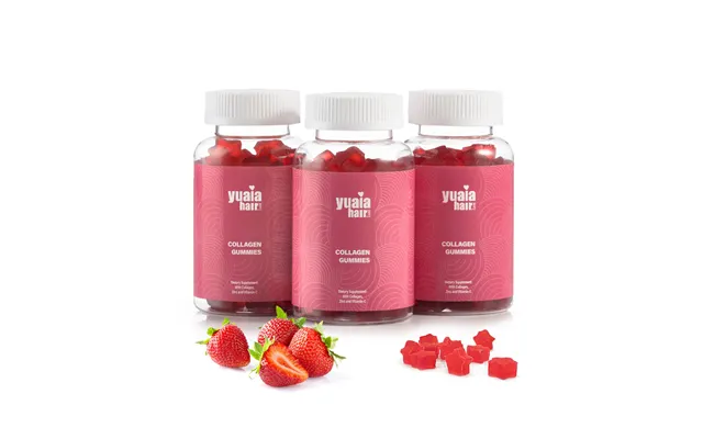 Collagen Gummies - 3 Stk 3 Måneders Forbrug