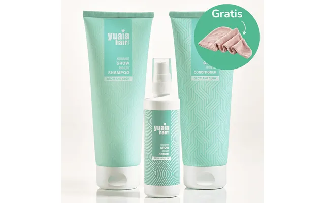 Grow And Glow Serien Hårhåndklæde