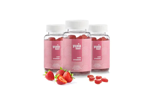 Hårvitaminer - 3 Stk 3 Måneders Forbrug