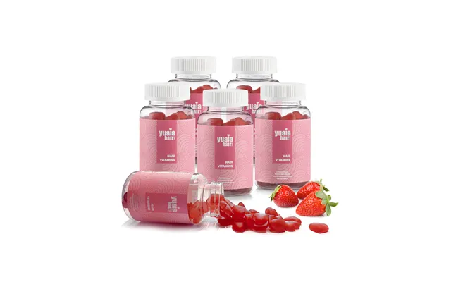 Hårvitaminer - 6 Stk 6 Måneders Forbrug